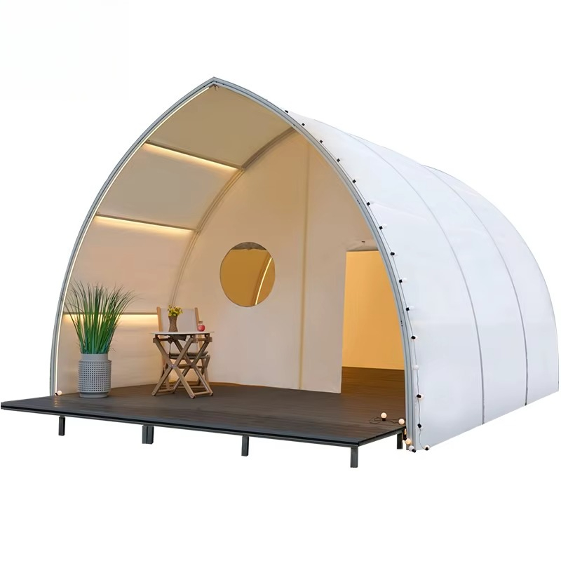 Outdoor Adventure Resorts - Luxuriöses, wasserdichtes, großes Outdoor-Campingzelt, Boot, Hotel,