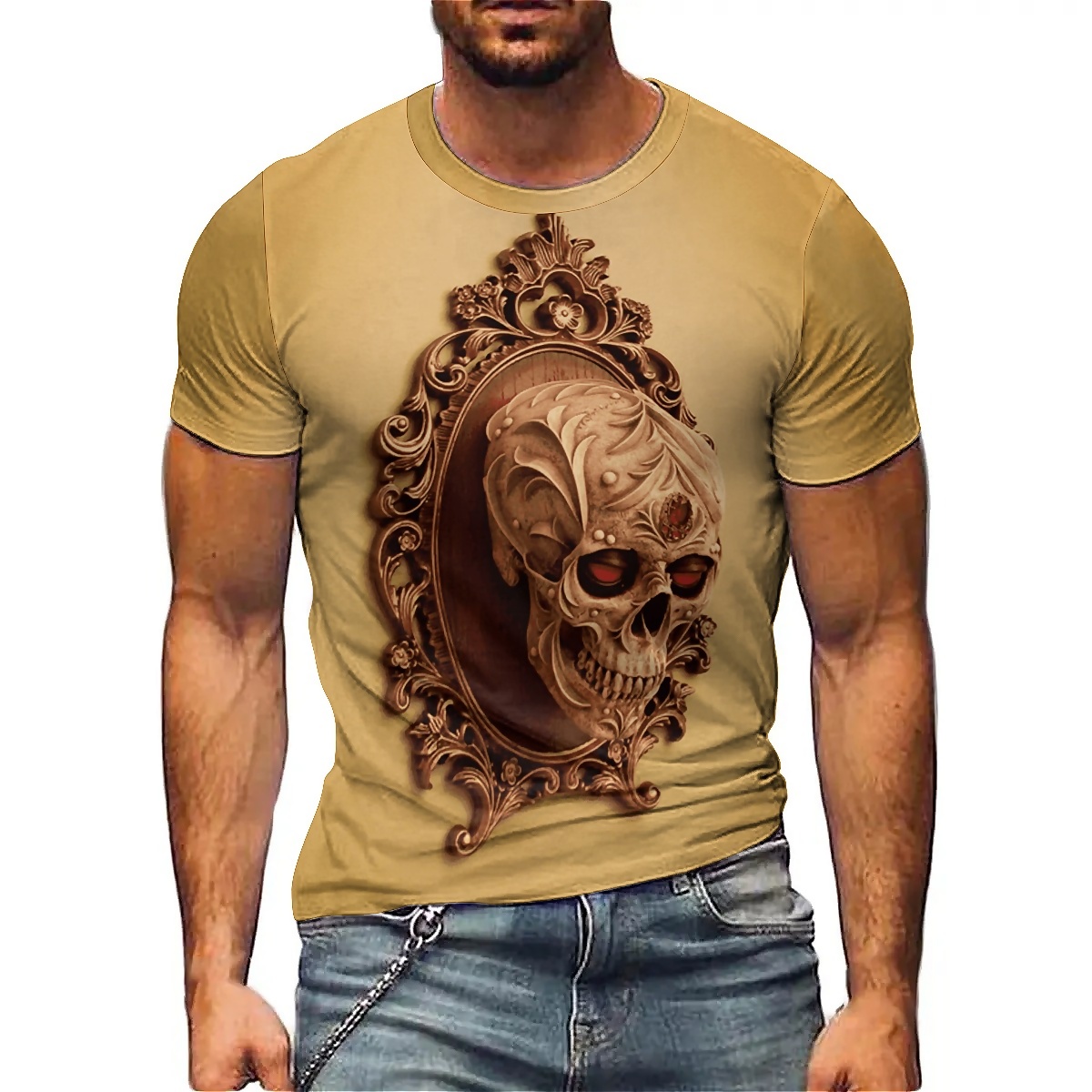 Outdoor Youth Adventure - Atmungsaktives, schnell trocknendes Outdoor-Abenteuer-Kurzarm-T-Shirt für Herren