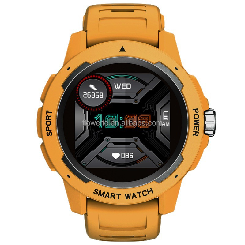 Outdoor Adventure Sports - 50m IP68 Wasserdichte Taktische Sport-Smartwatch, Outdoor-Lauf-Tauch-Esports-Abenteuer-Fitness-Armbanduhr
