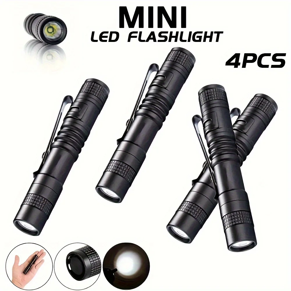 Outdoor Adventure Trips - 1-4PCS Mini Tragbare LED Stift Licht