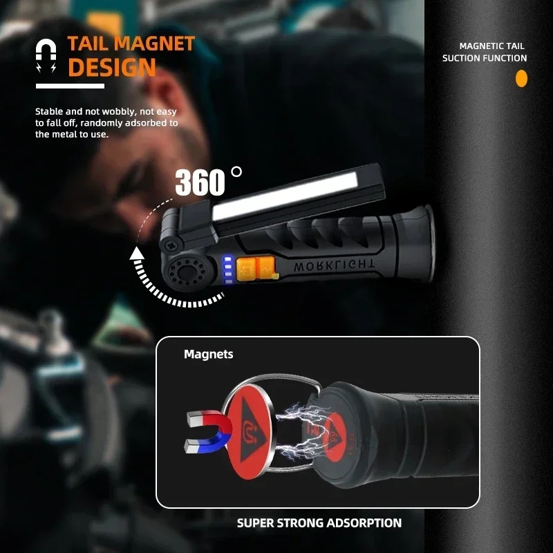Tragbare COB-LED-Taschenlampe, – Outdoor Adventure Trips Bewertung und Preis