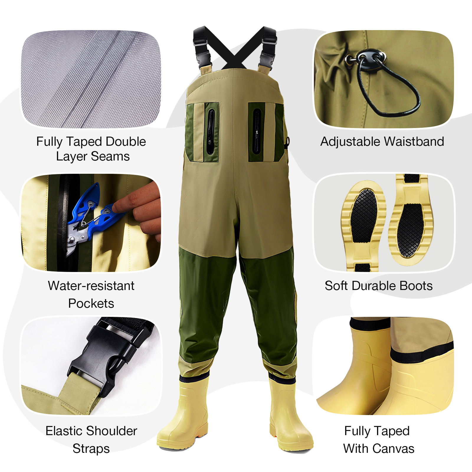 Leichte Kinder-Wathosen - Atmu – Outdoor Youth Adventure Bewertung und Preis