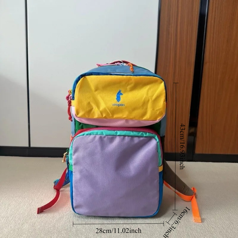 Dopamine Color Block Rucksack, – Outdoor Adventure Trips Bewertung und Preis
